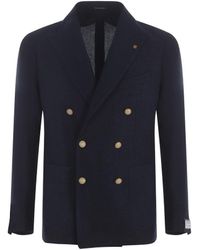 Tagliatore - Double-Breasted Jacket - Lyst