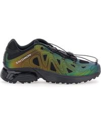Salomon - 'Xt-Whisper' Sneakers With Printed Logo On The Side And Drawstring Closure - Lyst