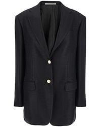 Tagliatore - Jacket With Pointed Lapels - Lyst
