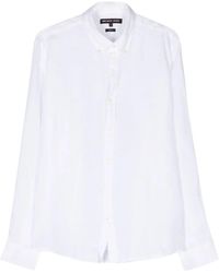 Michael Kors - Long Sleeves Linen Shirt - Lyst