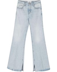 Ami Paris - Flare Leg Denim Jeans - Lyst