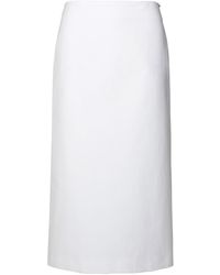 Sportmax - 'Accordo1234' Cotton Skirt - Lyst