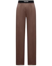 Tom Ford - Regular & Straight Leg Pants - Lyst