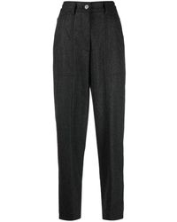 Forte Forte - Panelled-design High-waisted Trousers - Lyst