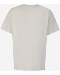 John Elliott - Plain Cotton T-Shirt - Lyst