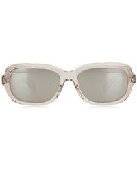 Moncler - Suntrap Rectangular Frame Sunglasses - Lyst