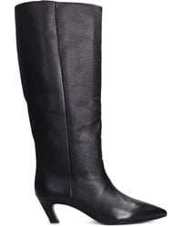 Ash - Pointed Toe Mid-Calf Boots Ankle Boots - Lyst