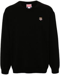 KENZO - Lucky Tiger Sweater In Wool With Tiger Motif - Lyst