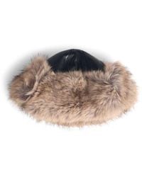 Stand Studio - 'Sable' Eco Leather Hat - Lyst