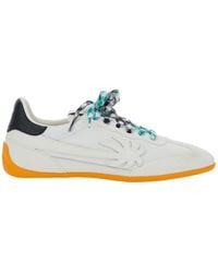 Palm Angels - 'Pa 5' Low Top Sneakers With Logo Patch On The Tongue And Contrasting Heel With Logo - Lyst