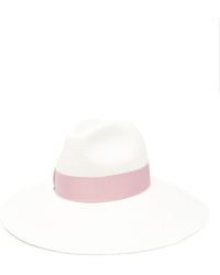 Borsalino - Sophie Straw Panama Hat - Lyst