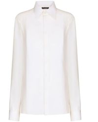 Dolce & Gabbana - Silk Shirt - Lyst