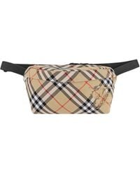 Burberry - Ml Essential Belt Bag Cek - Lyst