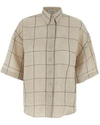 Brunello Cucinelli - Check Shirt - Lyst