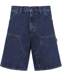 Carhartt - Double Knee Denim Shorts - Lyst