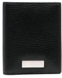 Ferragamo - Logo-plaque Textured Leather Wallet - Lyst