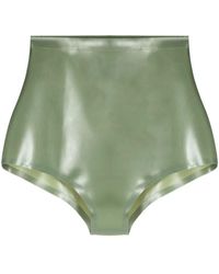 Maison Margiela - High-waisted Latex Briefs - Lyst