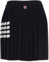 Thom Browne - And Viscose Blend Skirt - Lyst