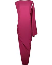 Rick Owens - Edfu Gown In Cocoon Silk Blend Crepe Clothing - Lyst