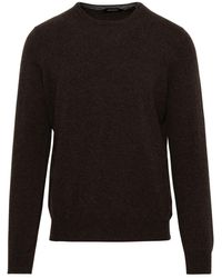Gran Sasso - Brown Cashmere Sweater - Lyst