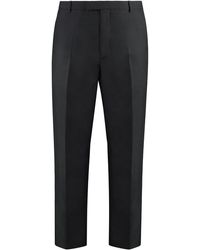 Gucci - Wool Blend Twill Bush-Trousers - Lyst