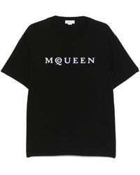 McQueen - T-Shirt With Logo - Lyst