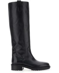 Aeyde - 'Henry' Slip-On Knee Boots - Lyst