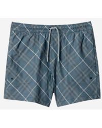Burberry - Check Swimsuit - Lyst