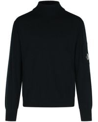 C.P. Company - Lens' Virgin Wool Blend Turtleneck Sweater - Lyst