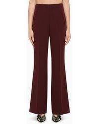 Roland Mouret - Brown Palazzo Trousers - Lyst