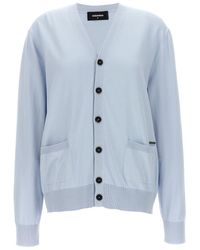 DSquared² - Knit Cardigan Sweater, Cardigans - Lyst