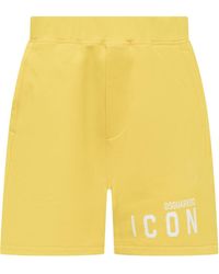 DSquared² - Icon Collection Short Pants - Lyst