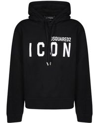 DSquared² - Icon Collection Hoodie - Lyst