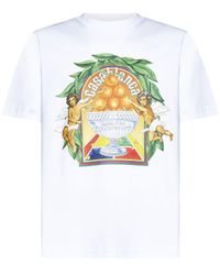 Casablancabrand - T-Shirt With Logo - Lyst