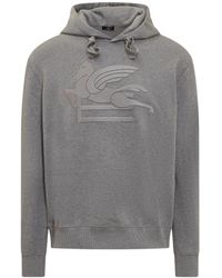 Etro - Hoodie With Logo - Lyst