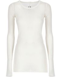 Rick Owens - T-shirts And Polos White - Lyst