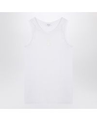 McQueen - Cotton Blend Top - Lyst