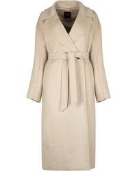 Weekend by Maxmara - Resina Double-Breasted Virgin Wool Coat - Lyst