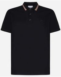 Burberry - Pierson Cotton Polo Shirt - Lyst
