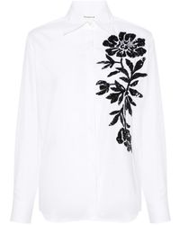 P.A.R.O.S.H. - P.A.R.O..H. Class Embroidered Shirt - Lyst