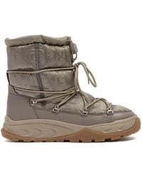 Dior Leather Snow Boots Shoes - Multicolor