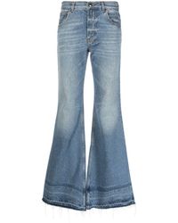 Chloé - Flare Leg Denim Jeans - Lyst