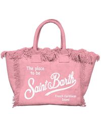 Saint Barth - Colette Cotton Canvas Bag - Lyst