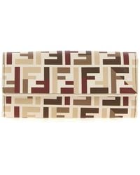 Fendi - 'Continental Roma' Wallet On Chain - Lyst