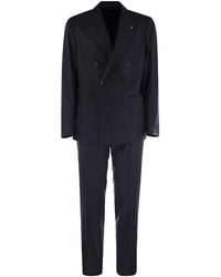 Tagliatore - Wool And Cashmere Double-Breasted Suit - Lyst