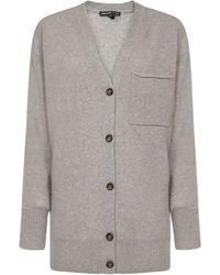 James Perse Sweaters Silver - Gray