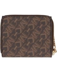 Michael Kors - Empire Coated Canvas Wallet - Lyst