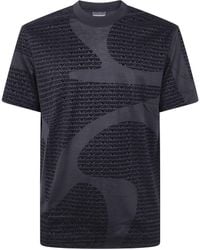 Emporio Armani - Classic Short Sleeves T-Shirt - Lyst