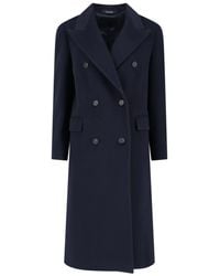 Tagliatore - Jole Coat Midi Double-Breasted - Lyst