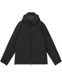 Stone Island - Soft Shell Padded Jacket With Waterproof And Windproof Membrane - Lyst